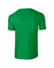 Softstyle rövid ujjú környakas póló, Gildan GI64000, Irish Green-2XL