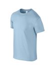 Softstyle rövid ujjú környakas póló, Gildan GI64000, Light Blue-2XL