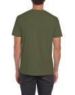 Softstyle rövid ujjú környakas póló, Gildan GI64000, Military Green-2XL