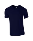 Softstyle rövid ujjú környakas póló, Gildan GI64000, Navy-2XL