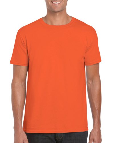 Softstyle rövid ujjú környakas póló, Gildan GI64000, Orange-2XL