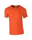 Softstyle rövid ujjú környakas póló, Gildan GI64000, Orange-2XL