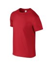 Softstyle rövid ujjú környakas póló, Gildan GI64000, Red-2XL