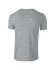 Softstyle rövid ujjú környakas póló, Gildan GI64000, RS Sport Grey-2XL