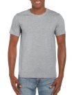 Softstyle rövid ujjú környakas póló, Gildan GI64000, RS Sport Grey-4XL