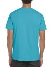 Softstyle rövid ujjú környakas póló, Gildan GI64000, Tropical Blue-2XL