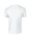 Softstyle rövid ujjú környakas póló, Gildan GI64000, White-2XL