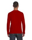 Softstyle hosszú ujjú pamut póló, Gildan GI64400, Red-2XL