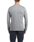 Softstyle hosszú ujjú pamut póló, Gildan GI64400, RS Sport Grey-2XL