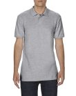 Softstyle dupla piké galléros póló, Gildan GI64800, RS Sport Grey-2XL