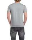 V-nyakú rövid ujjú pamut póló, Gildan GI64V00, RS Sport Grey-2XL