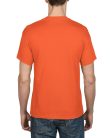 Rövid ujjú kereknyakú unisex póló, Gildan GI8000, Orange-2XL