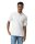 DryBlend rövid ujjú galléros férfi póló, Gildan GI8800, White-2XL