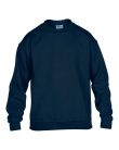 Kereknyakú gyerekpulóver, Gildan GIB18000, Navy-XL