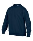 Kereknyakú gyerekpulóver, Gildan GIB18000, Navy-XL