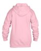 Cipzáros kapucnis gyerekpulóver, Gildan GIB18600, Light Pink-XL