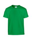 Kereknyakú rövid ujjú gyerekpóló, Gildan GIB5000, Irish Green-XS