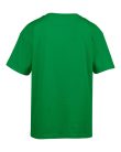 Rövid ujjú Softstyle gyerekpóló, Gildan GIB64000, Irish Green-S