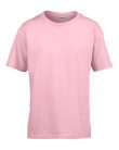 Rövid ujjú Softstyle gyerekpóló, Gildan GIB64000, Light Pink-L