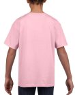 Rövid ujjú Softstyle gyerekpóló, Gildan GIB64000, Light Pink-XL