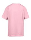 Rövid ujjú Softstyle gyerekpóló, Gildan GIB64000, Light Pink-XL