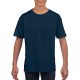 Rövid ujjú Softstyle gyerekpóló, Gildan GIB64000, Navy-XL