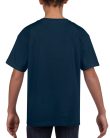 Rövid ujjú Softstyle gyerekpóló, Gildan GIB64000, Navy-XS