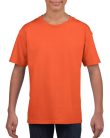 Rövid ujjú Softstyle gyerekpóló, Gildan GIB64000, Orange-L