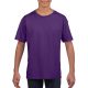 Rövid ujjú Softstyle gyerekpóló, Gildan GIB64000, Purple-L