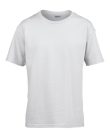 Rövid ujjú Softstyle gyerekpóló, Gildan GIB64000, White-XL