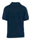 DryBlend 50/50 galléros rövid ujjú gyerekpóló , Gildan GIB8800, Navy-XL