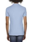 DryBlend dupla piké galléros női póló , Gildan GIL75800, Light Blue-2XL