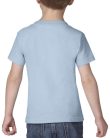 Kereknyakú rövid ujjú gyerek póló, Gildan GIP5100, Light Blue-5T (XL)