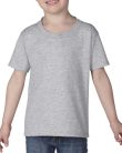 Kereknyakú rövid ujjú gyerek póló, Gildan GIP5100, Sport Grey-4T (L)