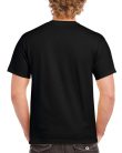 Klasszikus szabású rövid ujjú kereknyakú póló, Gildan GIH000, Black-3XL