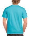 Klasszikus szabású rövid ujjú kereknyakú póló, Gildan GIH000, Lagoon Blue-2XL