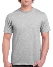 Klasszikus szabású rövid ujjú kereknyakú póló, Gildan GIH000, RS Sport Grey-3XL