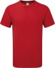 Klasszikus szabású rövid ujjú kereknyakú póló, Gildan GIH000, Sport Scarlet Red-2XL