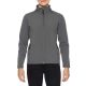 Karcsúsított softshell cipzáros női dzseki, Gildan GILSS800, Charcoal-3XL