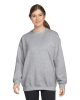 Környakú uniszex pulóver, Gildan GISF000, RS Sport Grey-2XL