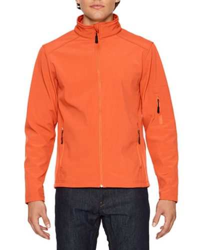 Hammer uniszex softshell dzseki, Gildan GISS800, Orange-2XL