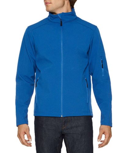 Hammer uniszex softshell dzseki, Gildan GISS800, Royal-S