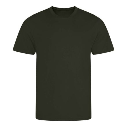 JC001 környakas sport férfi póló Just Cool, Combat Green-2XL