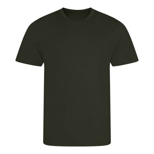 JC001 környakas sport férfi póló Just Cool, Combat Green-XL