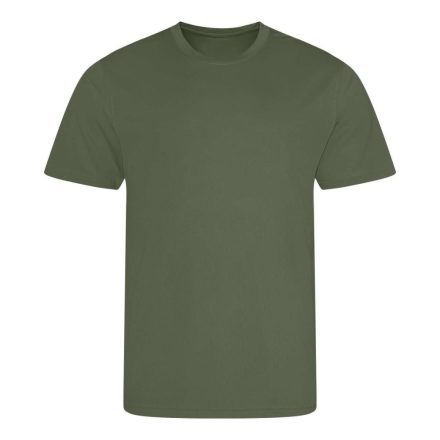 JC001 környakas sport férfi póló Just Cool, Earthy Green-2XL