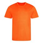 JC001 környakas sport férfi póló Just Cool, Electric Orange-XS