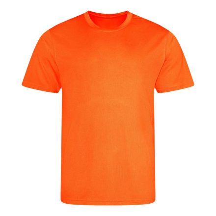 JC001 környakas sport férfi póló Just Cool, Electric Orange-XS