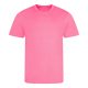 JC001 környakas sport férfi póló Just Cool, Electric Pink-2XL