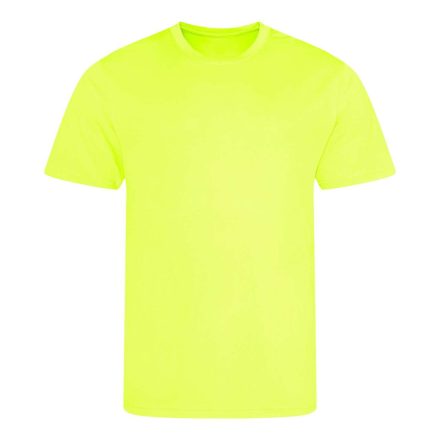 JC001 környakas sport férfi póló Just Cool, Electric Yellow-S