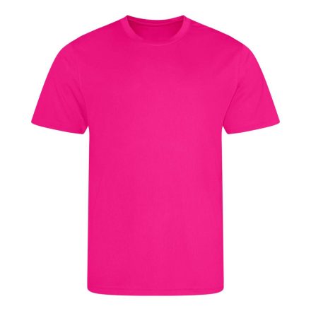 JC001 környakas sport férfi póló Just Cool, Hyper Pink-2XL